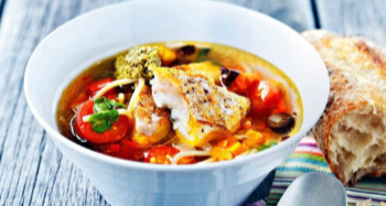FISH MINESTRON SOUP